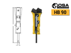 Martello demolitore idraulico OSA HB 90