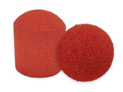 Sponge balls and cylinders