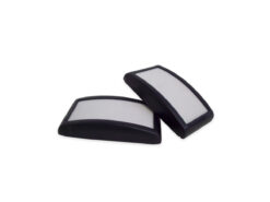 Fluidization pads and nozzles