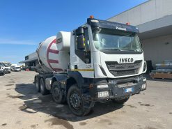 Iveco Trakker 450e5 8X4 450 HP Euro 6 truck equipped with Cifa RY1300 12m3 concrete mixer